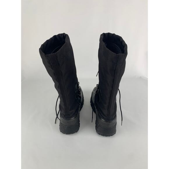 LaCrosse Pac Insulated Waterproof Snow Winter Boots Black Mens Size 7 Cushioned - Picture 2 of 12